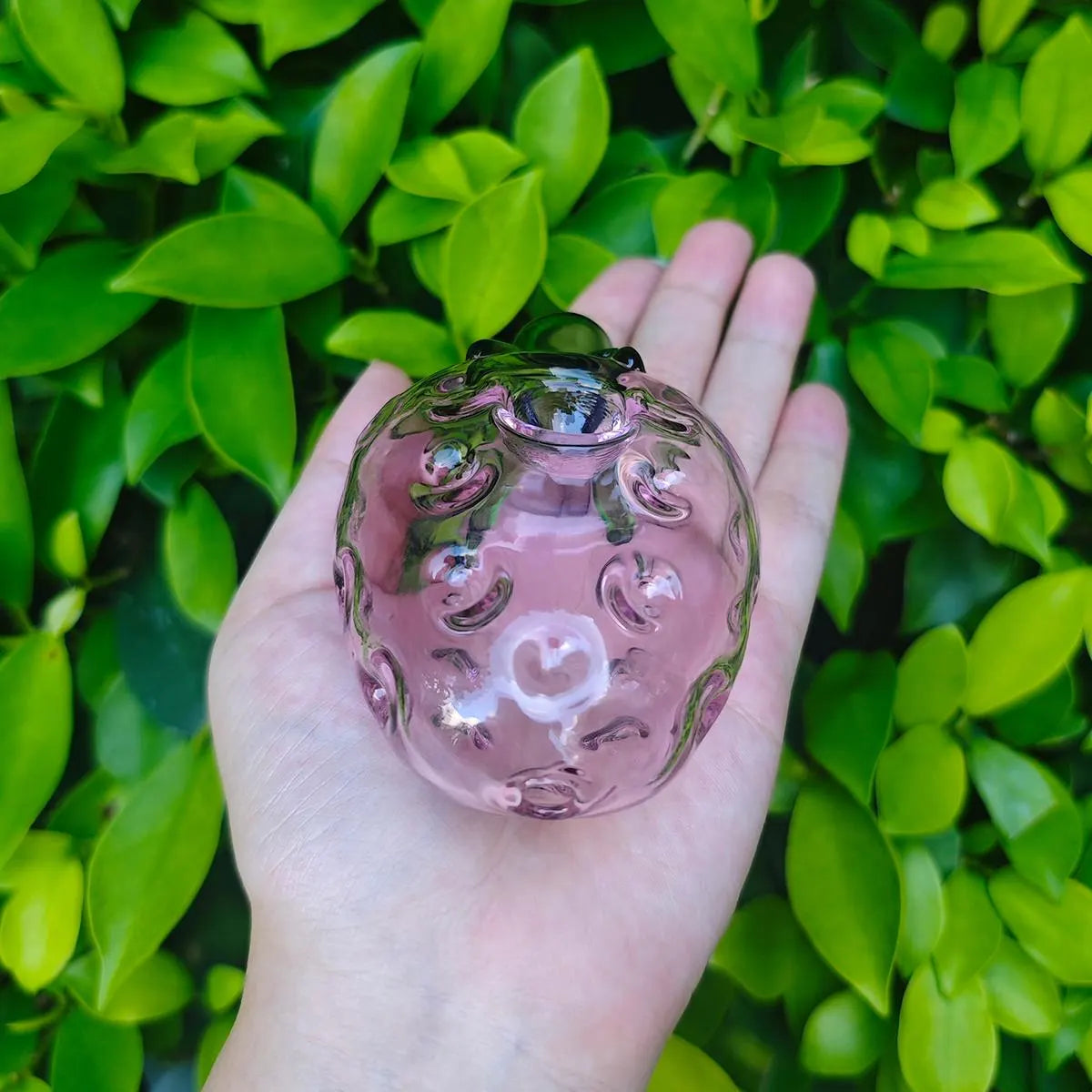 Girly Glass Pipes - Strawberry